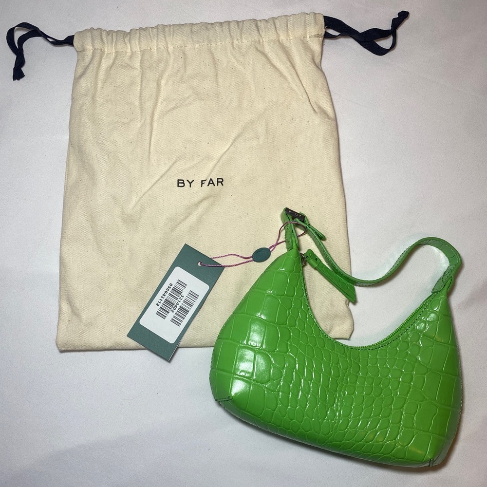 By Far Mini Amber Shoulder Bag